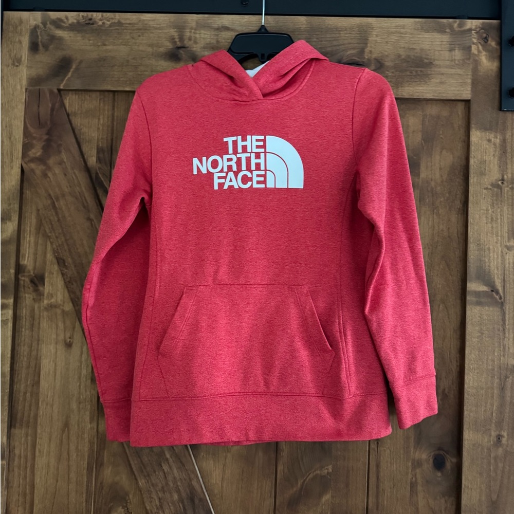 The North Face Hoodie Women’s Medium Dri-Fit 100%‎ Polyester Red